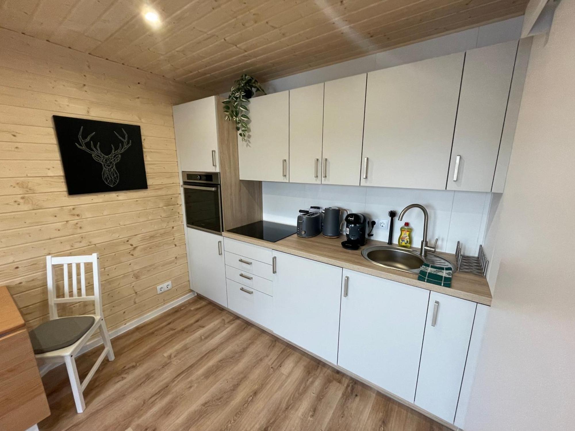Tinyhaus #1 Huelben - Ortsrand - Kostenlose Parkplaetze Hulben Dış mekan fotoğraf